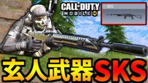 【CoD:MOBILE】玄人向けスナイパー「SKS」強いが難しいバトロワ【CoDモバイル】