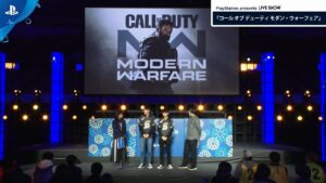 『コール オブ デューティ モダン・ウォーフェア』「PlayStation® presents LIVE SHOW」 PlayStation®祭"SAPPORO 2019"
