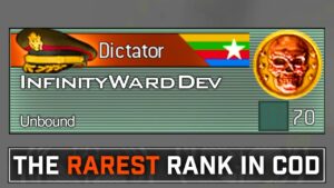 The UNTOLD STORY of the "RAREST" Rank in COD History