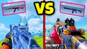 AK47 vs M4 - WHICH IS BETTER?? | COD MOBILE | SOLO VS SQUADS