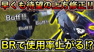 【CoDモバイル】バトロワ　早くも待望の上方修正修正‼︎BRで使用率あがる⁉︎Buff‼︎Buff‼︎