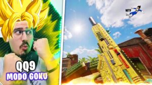 La QQ9 es tan GOD que te convierte en GOKU en Cod Mobile