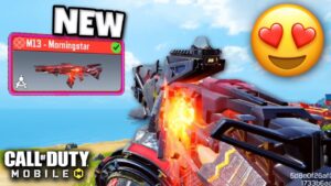 *NEW* MYTHIC M13 - MORNING STAR is PAY TO WIN!!! 😍| COD MOBILE | SOLO VS SQUADS