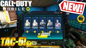 NEW TAC-5 OPERATOR SKILL in COD MOBILE | BEST SWORDFISH CLASS SETUP FOR MULTIPLAYER (COD MOBILE)