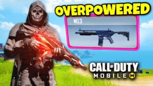 OVERPOWERED M13 CUSTOM BUILD in BATTLE ROYALE!! | COD MOBILE | SOLO VS SQUADS