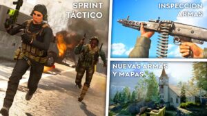 Sprint Táctico, Inspección de Armas, Menos Peso y más en Cod Mobile