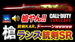 【COD:V】衝撃的！新作の『ランス(槍)SR』アイアンサイト&銃剣がヤバい件についてwwww【ハセシン】Call of Duty: Vanguard