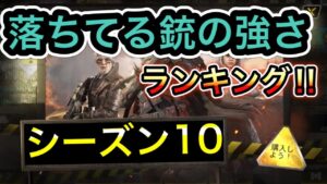【CoDモバイル】バトロワ　毎シーズン恒例‼︎落ちてる銃の強さランキング‼︎シーズン10‼︎【The禅】