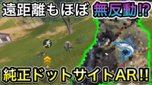 【CoDモバイル】バトロワ遠距離もほぼ無反動⁉︎純正ドットサイトAR‼︎これはハマる人続出するか⁉︎
