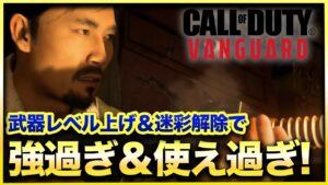 【CoD:Vゾンビ】知らなきゃ損！裏技レベルの武器レベル上げ＆迷彩解除に必須級の小技を紹介！CALL of DUTY VANGUARD