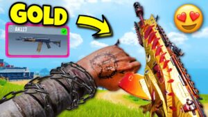 I FINALLY UNLOCKED the GOLD AK117!! | COD MOBILE | SOLO VS SQUADS