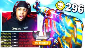 My First Time Playing Call Of Duty Vanguard 😍 (296 Kill V2 Rocket Gameplay)