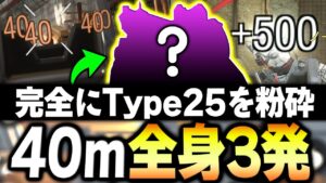 【強化後】40m全身3発が出来る『Type25勢が絶望』してしまう強化アプデ後の大人気アサルトライフルがとんでもねぇんだが...w【CODモバイル】〈KAME〉