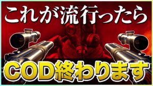 【悲報】この武器が流行ったらガチでCODは終了します...【COD:ヴァンガード/WARZONE】