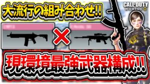【CoDモバイル バトロワ】現環境最強の武器の組み合わせ2種類はコレだ!!