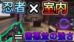 【CoDモバイル】バトロワ　忍者×室内＝害悪並の強さだった⁉︎久しぶりの20オーバーkill‼︎
