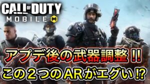 【CoDモバイル】バトロワ　アプデ後の武器調整⁉︎この２つのARがエグい⁉︎