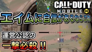 【CoDモバイル】運営公認の一撃必殺‼︎エイムに自信があるならこれを使え‼︎