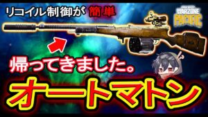 【CoD:WZ】リコイル制御が苦手な方でも大丈夫です。安定『Automaton』が使いやすいんです!!!【カルミア】
