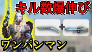 【CoDモバイル】バトロワ　キル数爆伸びワンパンマン‼︎近距離遠距離共に害悪カスタム⁉︎