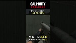 CoD:ヴァンガード | シーズン3リローデッド 低レート高威力の新武器SMG 「H4 BLIXEN」
