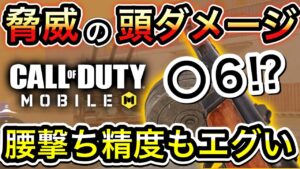 【CoDモバイル】脅威の頭ダメージ⁉︎46ダメージも入るなんて強すぎないか⁉︎腰撃ち精度もエグい‼︎