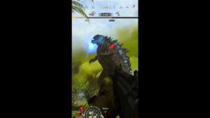 Kong vs Godzilla no Cod wardzone #shorts.