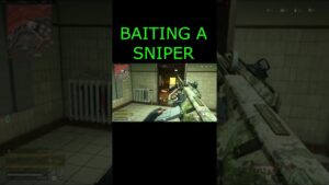 BAITING A SNIPER in WARZONE REBIRTH - #Shorts #callofduty #warzone #rebirth #modernwarfare2 #mw2