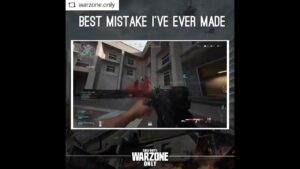 BEST MISTAKE IVE EVER MADE #cod #shorts #warzone