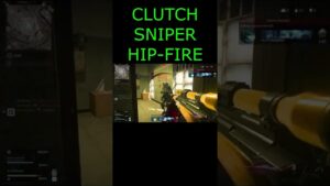 CLUTCH SNIPER HIP-FIRE in WARZONE REBIRTH - #Shorts #callofduty #warzone #rebirth #modernwarfare2