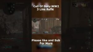 Call of Duty WW2 Sniping Feed #shorts
