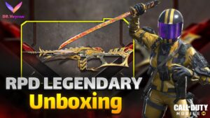 New Legendary RPD Full lucky draw unboxing - Call of duty mobile