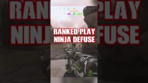 Ranked Play Ninja Defuse⏰