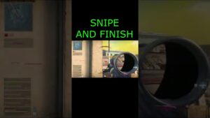 SNIPE AND FINISH in WARZONE REBIRTH - #Shorts #callofduty #warzone #rebirth #modernwarfare2 #mw2