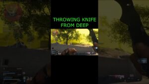 THROWING KNIFE FROM DEEP in WARZONE REBIRTH - #Shorts #callofduty #warzone #rebirth #modernwarfare2