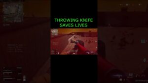 THROWING KNIFE SAVES LIVES in WARZONE REBIRTH - #Shorts #callofduty #warzone #rebirth #gaming   #Cod