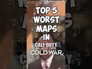 TOP 5 WORST MAPS IN COLD WAR! | Call of Duty Shorts
