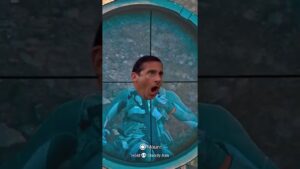 They were mind blown by this 1v4   #Shorts