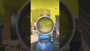 1v4 vs Campers for Win on WARZONE #cod #warzone #youtubeshorts #shorts #warzoneclips #rebirth