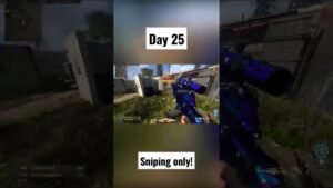 Day 25 of pure joy! Sniping only on Call of duty Modern Warfare! #shorts