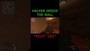 HACKER INSIDE THE WALL - NEW GLITCH??? WARZONE #Shorts #callofduty #warzone #rebirth #fortuneskeep