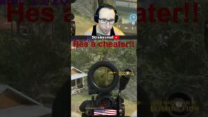 I'm cheating? #shorts #warzone #warzoneclips