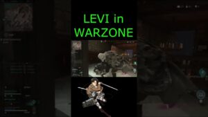 LEVI in WARZONE REBIRTH - #Shorts #callofduty #warzone #rebirth #fortuneskeep #cod #mw2 #aot