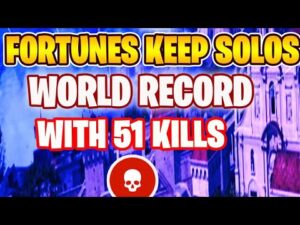 🏆World Record🏆 ~Fortunes Keep Solos~ 51 KILLS! #Warzone