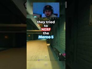 they tried to NERF the MARCO 5 again 😭 #shorts
