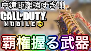 【CoDモバイル】中距離以上が強すぎる⁉︎覇権を握る武器はこれで決まりか⁉︎ただ好みは分かれるかもしれない…バースト銃‼︎