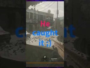 Modern Warfare HE CAUGHT IT! | Funny moments | Call of Duty COD 4 | #shorts