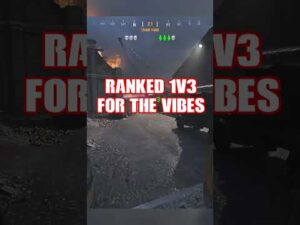 Ranked SnD 1v3, but NANI??😲