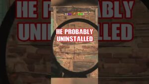 This guy probably uninstalled😢