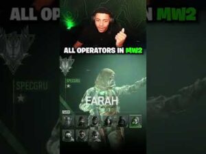 ALL OPERATORS IN THE *NEW* COD MW2!
